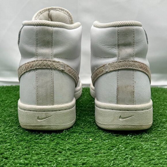 Nike Court Royale 2 Mid Snakeskin Swoosh Women's Size 7.5 White AF1 DD9666-100 - Picture 4 of 8
